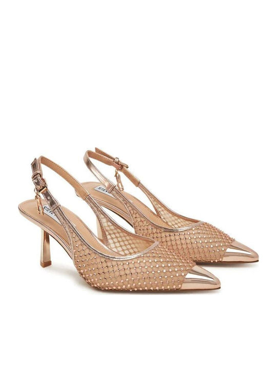 Pantofi cu toc Roz