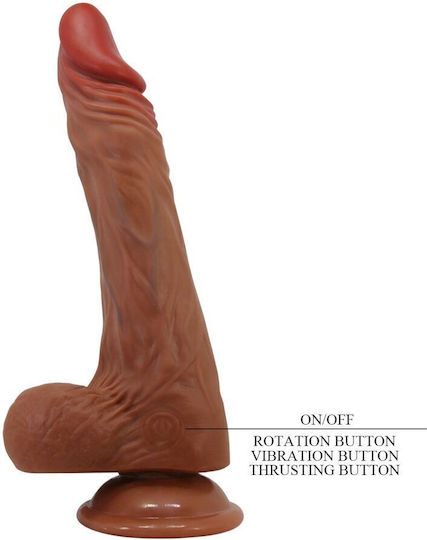 Baile Realistisches Dildo mit Hoden und Saugnapf Fleisch 24cm