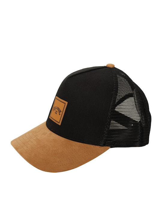 Stacked Men's Trucker Cap Black