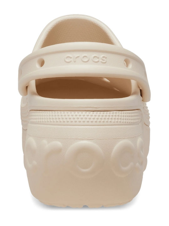 Crocs Bella Γυναικεία Σαμπό Μπεζ