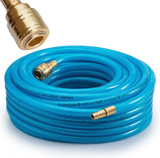 Deubam 15 M Compressed Air Hose Quick Coupling