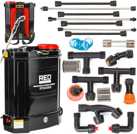 Battery-powered Sprayer Accessories 16 L 8 Ah Red Technic Rtoa0109