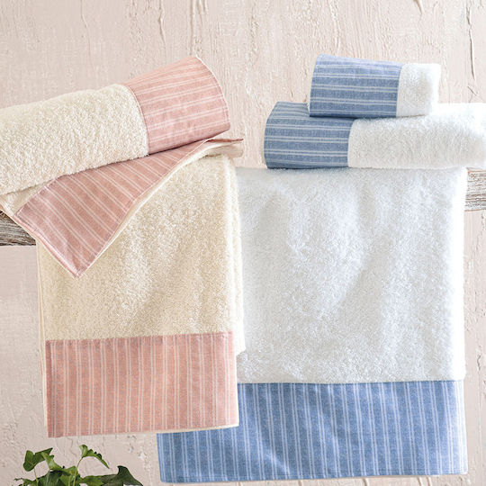 Rythmos Σετ 3τμχ Bath Collection Μπλε Βάρους 500gr/m² Rythmos Σετ 3τμχ Bath Collection Μπλε Βάρους 500gr/m²