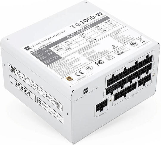 Thermalright 1000W Weiß Computer-Netzteil Vollständig modular 80 Plus Gold (TR-TG1000-W)