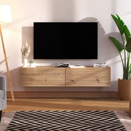 Έπιπλο Τηλεόρασης Royan Artisan Oak Μ154xΠ42xΥ32cm
