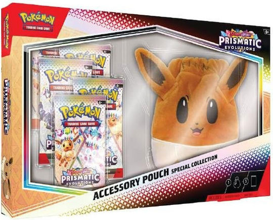 Pokemon Prismatic Evolutions Accessory Pouch Special Collection Prismatic Evolutions Scarlet & Violet Booster Pack