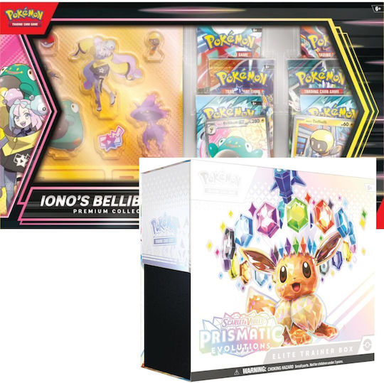 Pokemon Elite-Trainer-Box Prismatische Entwicklungen Scharlachrot & Violett Elite-Trainer-Box