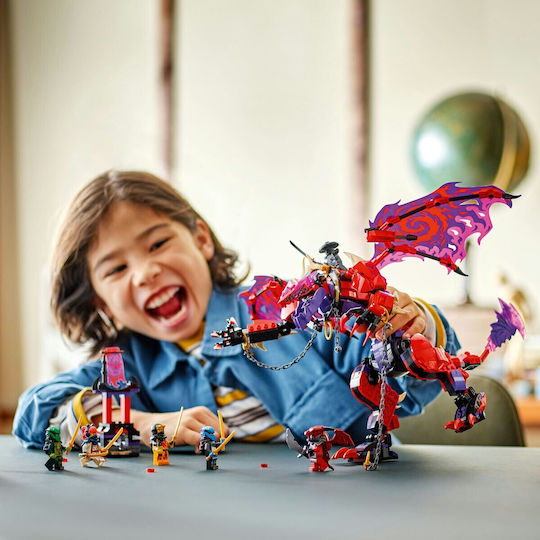 LEGO Ninjago Thunderfang Dragon Of Chaos For Ages 8+ 668 Pieces