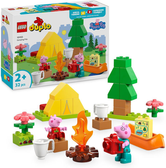 LEGO Duplo Peppa Pig Camping Trip for 2+ Years 32 Pieces
