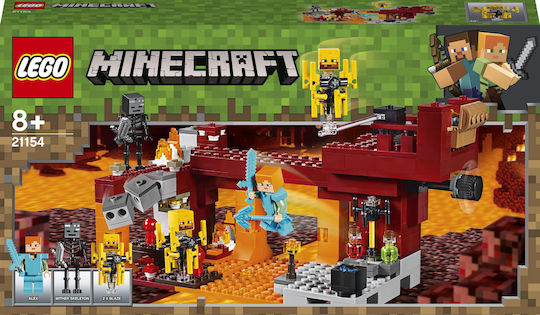 LEGO Minecraft The Blaze Bridge for 8+ Years