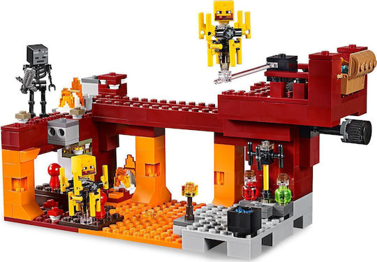 LEGO Minecraft The Blaze Bridge for 8+ Years