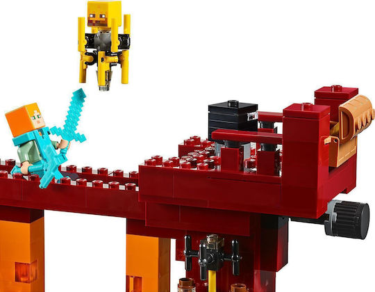 LEGO Minecraft The Blaze Bridge for 8+ Years