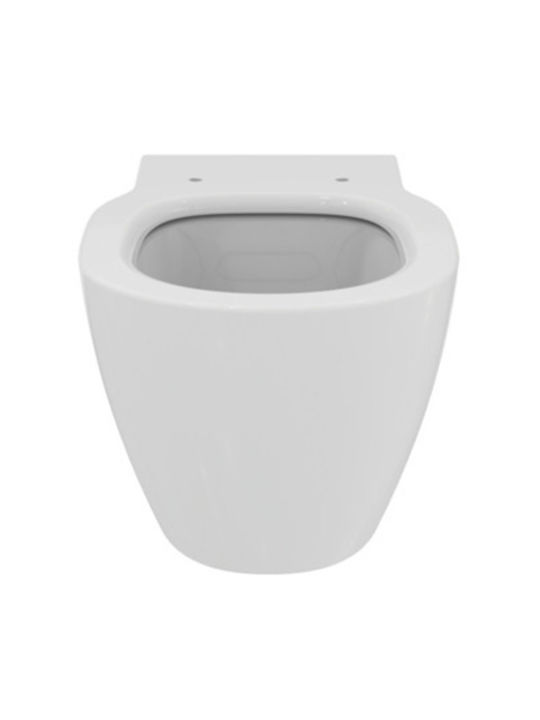Ideal Standard Connect Aquablade Wall-Mounted Toilet with Cover Soft Close White