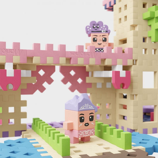 Marioinex Τουβλάκια Waffle Mini - Princess για 6+ Ετών 280τμχ