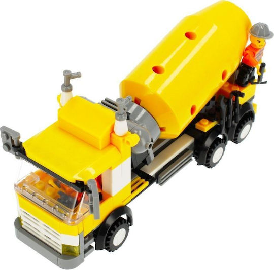 Alleblox Cuburi De Construit Construction Crew Pentru 6+ Ani 216 Bucăți
