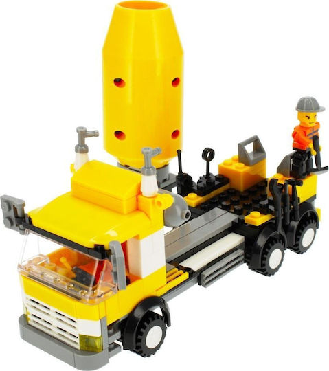 Alleblox Cuburi De Construit Construction Crew Pentru 6+ Ani 216 Bucăți