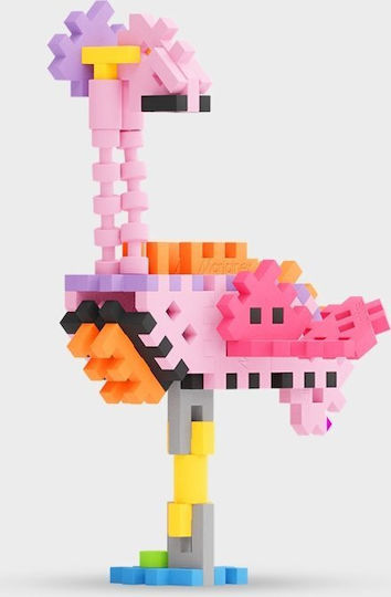 Marioinex Τουβλάκια Mini Waffle - Flamingo για 3+ Ετών 50τμχ