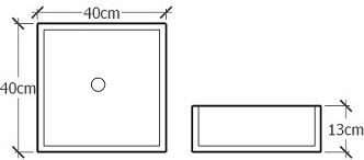 Sanitec Lithos Επικαθήμενος Νιπτήρας από Συνθετικό Υλικό 40.5x40.5x13cm Ocra Sanitec Lithos Επικαθήμενος Νιπτήρας από Συνθετικό Υλικό 40.5x40.5x13cm Ocra