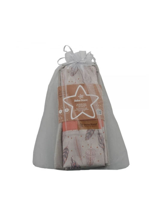 Bebe Stars Σετ Stars Boho 80x110εκ.