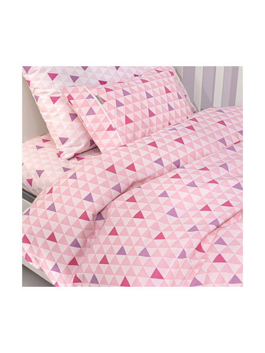 Guy Laroche Two 2 Twenty Seturi de cearșafuri pentru bebeluși Pentru Patut Bumbac Roz fucsia Fuchsia 115x170buc 3buc