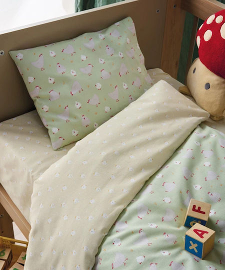 Kentia Подредба Kota Бежови 60x120см Детски Чаршафи Kentia Подредба Kota Бежови 60x120см Детски Чаршафи