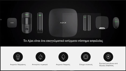 Ajax Systems Smart Hub RF Συμβατό με Google Home, Apple HomeKit & Alexa