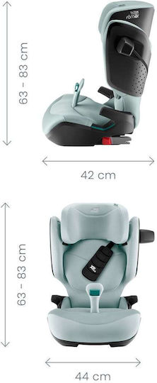 Britax Romer Kidfix Pro Classic Детско Столче за Кола High-back Booster i-Размер с Isofix космическо черно 15-36 кг