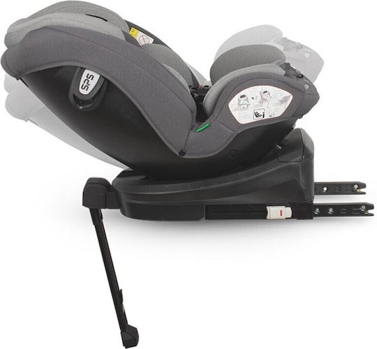 Coccolle Sidra Καθισματάκι Αυτοκινήτου i-Size με Isofix Diamond Black 0-36 kg
