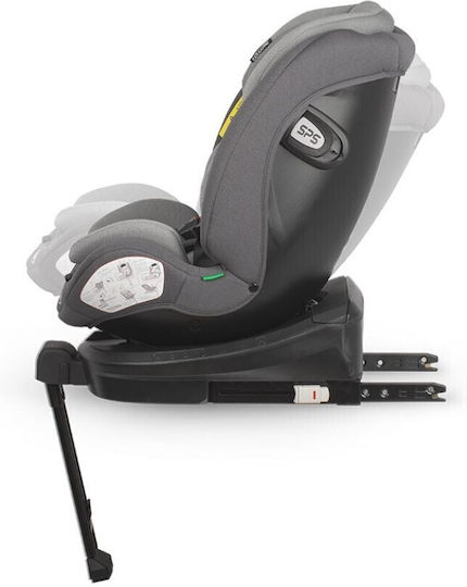 Coccolle Sidra Καθισματάκι Αυτοκινήτου i-Size με Isofix Diamond Black 0-36 kg
