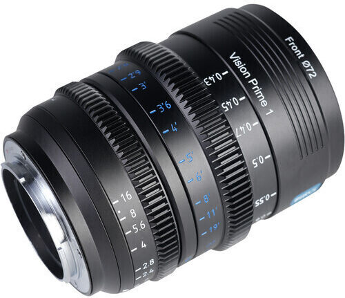 Sirui Full Frame Φωτογραφικός Φακός Vision Prime 35mm T1.4 Σταθερός για Sony E Mount Μαύρος