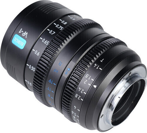 Sirui Full Frame Φωτογραφικός Φακός Vision Prime 50mm T1.4 Σταθερός για Sony E Mount Μαύρος