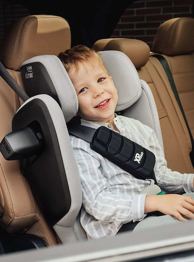 Britax Romer Kidfix Pro Style Καθισματάκι Αυτοκινήτου High-back Booster i-Size με Isofix Linen Grey 15-36 kg