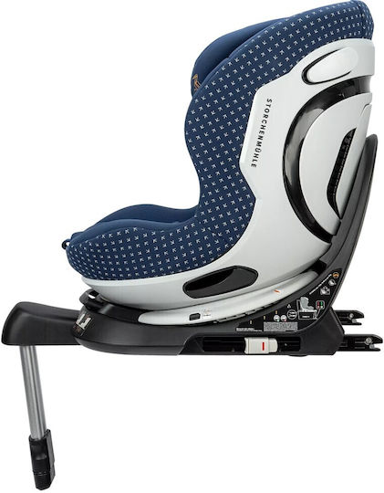 Storchenmuhle Niki Start M Autositz i-Size mit Isofix Iris Blue 9-36 kg