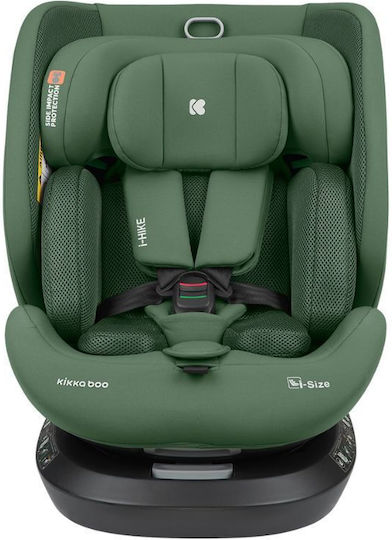 Kikka Boo i-Hike Scaun Auto pentru Copii i-Size cu Isofix Verde armată