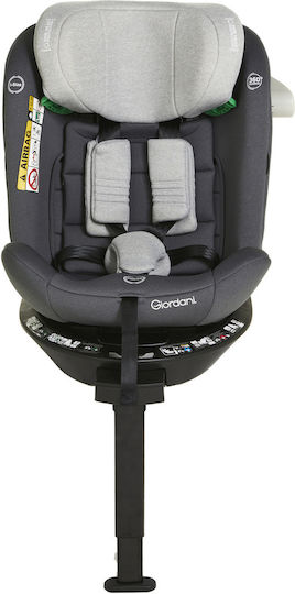 Giordani Crono Детско Столче за Кола i-Размер с Isofix Grey Light