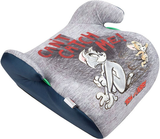 Kids Licensing Warner Bros Tom & Jerry Καθισματάκι Αυτοκινήτου Booster i-Size Γκρι