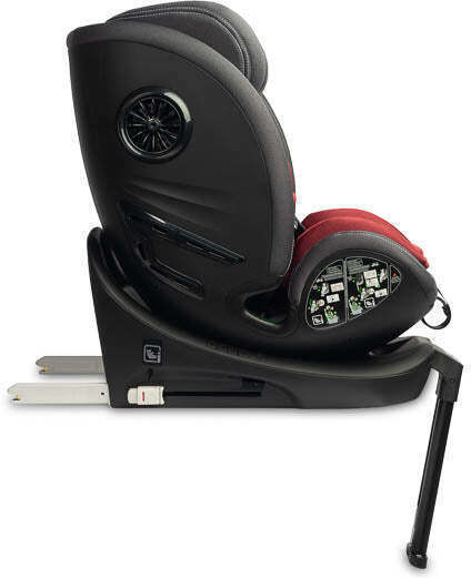 Caretero Fortis Baby Car Seat i-Size with Isofix Burgundy 15-36 kg