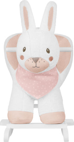 Kikka Boo Bunny Κουνιστό Παιχνίδι για 12+ μηνών για Βάρος έως 30kg Λευκό