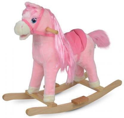 Cangaroo Rose Schaukelspielzeug Pferd Rosa