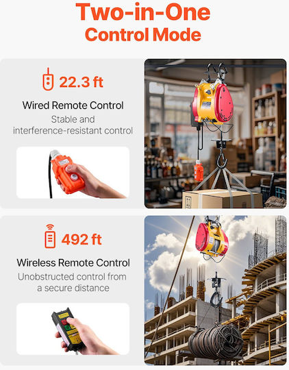 Vevor Lifting & Pulling Equipment for Weight Load up to 500kg