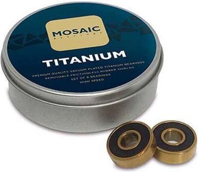 Mosaic Super Titanium 1 Abec 7 608rs Black Ρουλεμαν
