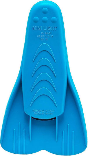 CressiSub Flippers Swimming Fins Short Azure