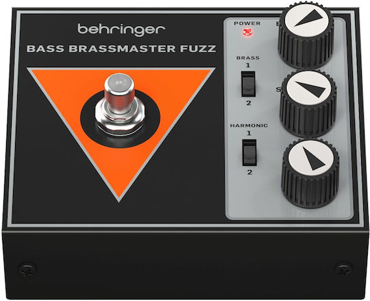 Behringer Bass Brassmaster Fuzz 27001081 Педал Ефект Fuzz Електрическа китара и Електрически бас