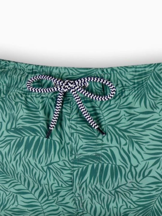 Men's Swimwear Shorts Green Floral