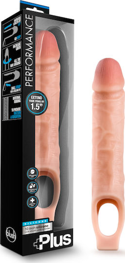 Blush Performance Plus 10 Inch Silicone Cock Sheath Penis Extender