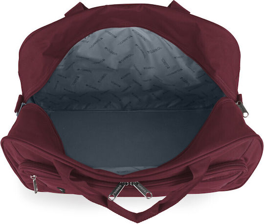 Gabol Week Eco Sack Voyage Burgundy Fabric L50xW24xH24cm