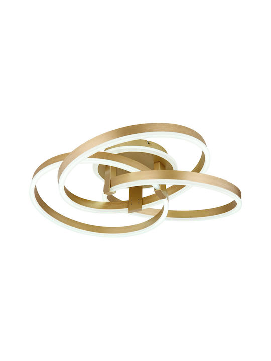 Globo Lighting Ceiling Mount Light Gold