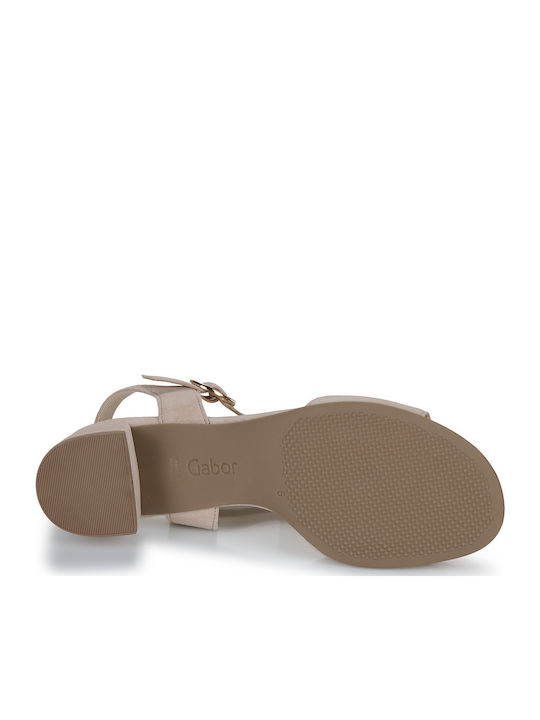 Sandalen Beige
