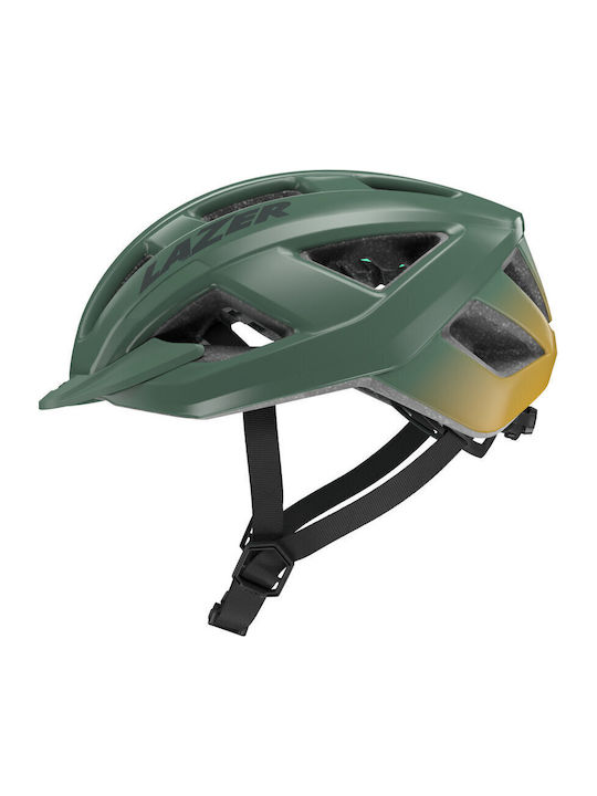 Lazer Cerro Kineticore Bicycle Helmet Yellow-green Mtb Size M