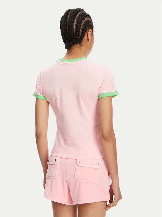 Juicy Couture Women's Athletic T-shirt Fuchsia JCWCT125320-105